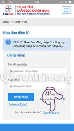 Instructions for looking up electricity money on the phone Picture 2