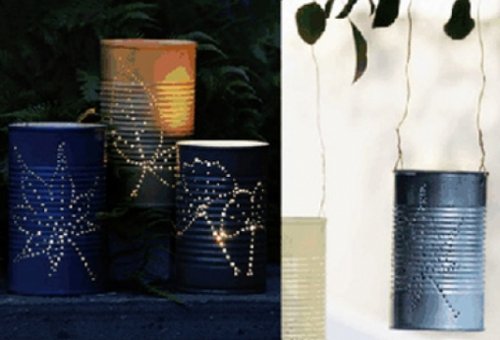 Instructions for making Mid-Autumn lanterns from old cans Picture 5