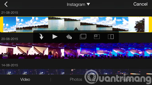 Instructions for making movies with iPhone Picture 5