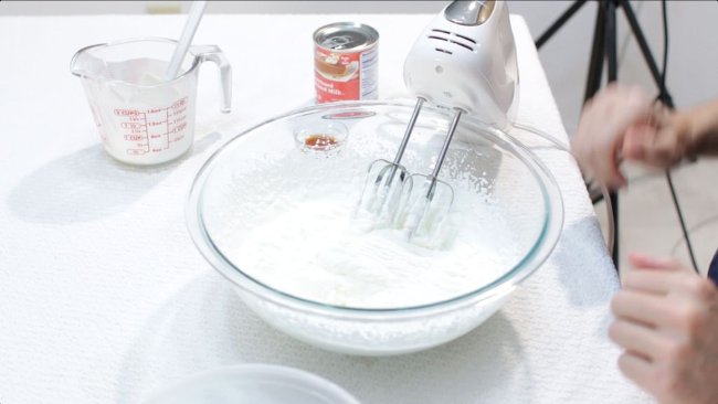 Instructions for making simple creams do not require an ice cream machine Picture 5