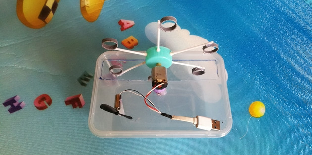 Instructions for making very simple soap bubble blowing machines, self-made less than 10 minutes Picture 13