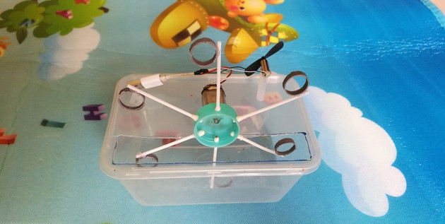 Instructions for making very simple soap bubble blowing machines, self-made less than 10 minutes Picture 14