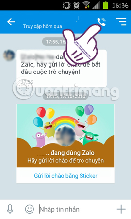 Instructions for making video calls on Zalo Picture 2