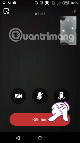 Instructions for making video calls on Zalo Picture 8