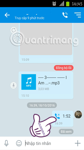 Instructions for making video calls on Zalo Picture 9