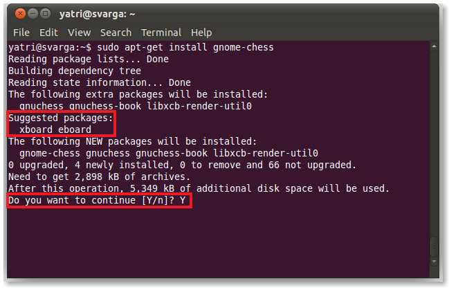 Instructions for managing programs in Ubuntu via the command line Picture 4