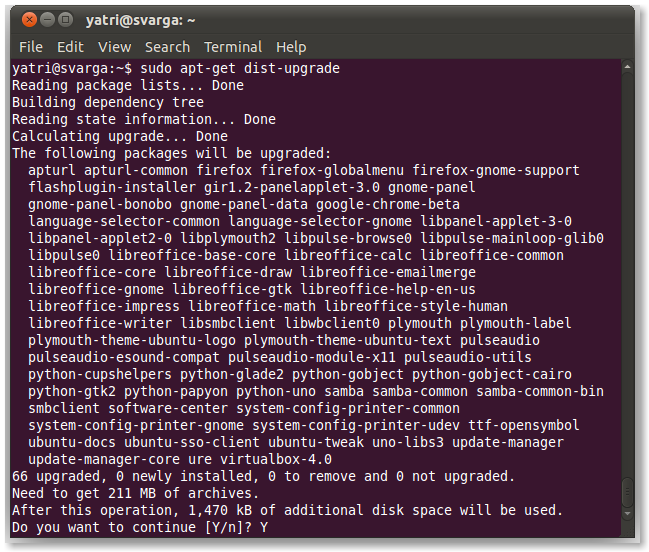 Instructions for managing programs in Ubuntu via the command line Picture 7