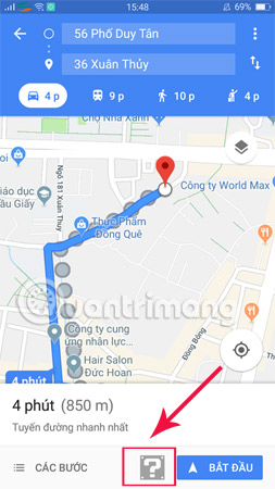 Instructions for Mario to be a guide on Google Maps Picture 1