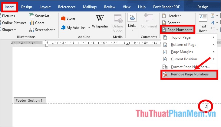 Instructions for numbering pages from any page in Word quickly 2020 Picture 9