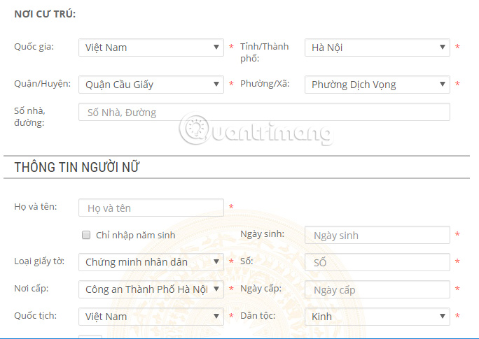 Instructions for online marriage registration Picture 6