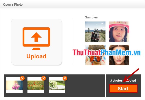 Instructions for online photo collage Picture 2