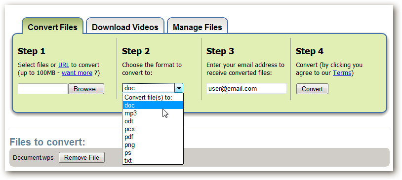Instructions for opening and converting Microsoft Works file formats Picture 14