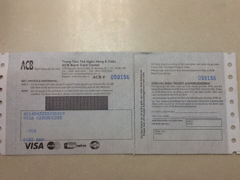 Picture 5 of Instructions for opening Visa Prepaid card, registering for PayPal to buy hosting