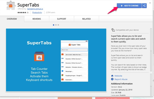 Instructions for organizing hundreds of open tabs in Chrome follow a separate column for quick access and management Picture 2