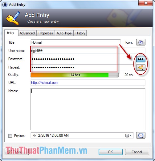 Instructions for password management with KeePass Picture 15