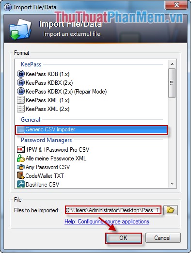 Instructions for password management with KeePass Picture 26