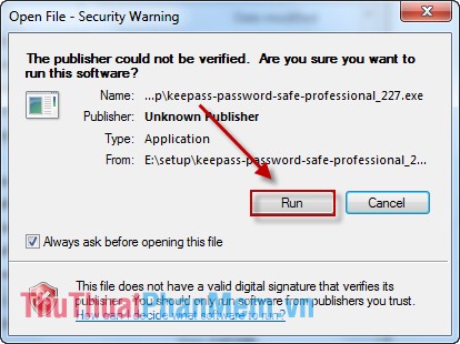 Instructions for password management with KeePass Picture 3