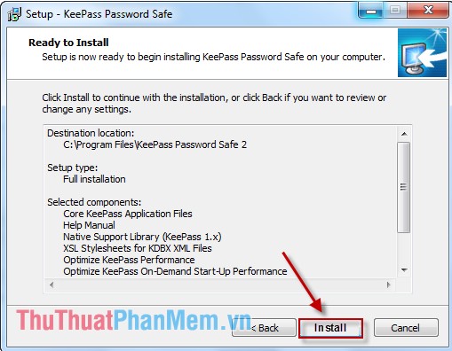 Instructions for password management with KeePass Picture 5
