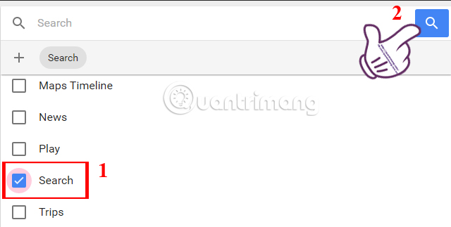 Instructions for permanently deleting Google history Picture 3