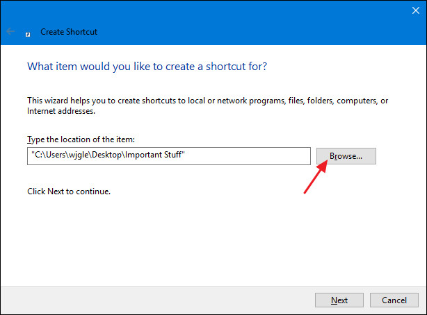 Instructions for pinning folders to Windows Taskbar Picture 3