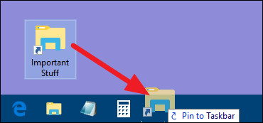 Instructions for pinning folders to Windows Taskbar Picture 6