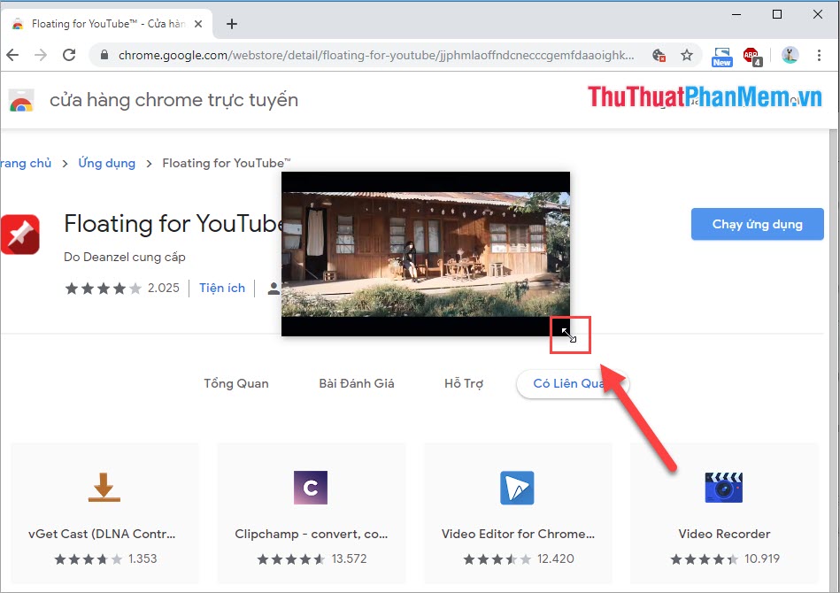 Instructions for pinning videos on Chrome Picture 10