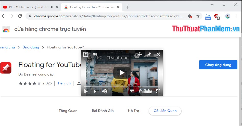 Instructions for pinning videos on Chrome Picture 6