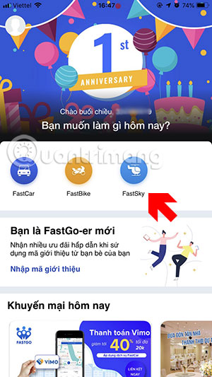 Instructions for placing helicopters on FastGo application Picture 1