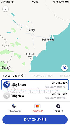 Instructions for placing helicopters on FastGo application Picture 3