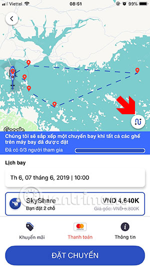 Instructions for placing helicopters on FastGo application Picture 7