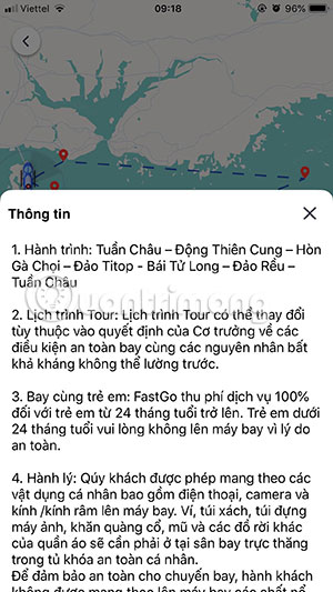 Instructions for placing helicopters on FastGo application Picture 8