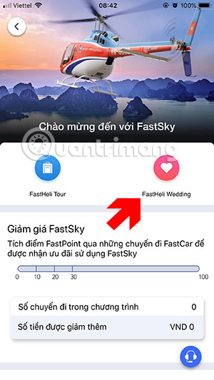 Instructions for placing helicopters on FastGo application Picture 9