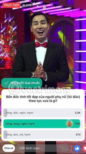 Instructions for playing Confetti and tips for playing the most accurate answers Picture 9