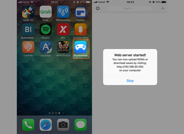 Instructions for playing games simulating multiple systems on iOS 11.3 without jailbreak Picture 3