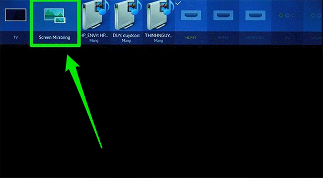 Instructions for projecting Samsung TV screens to phones Picture 3