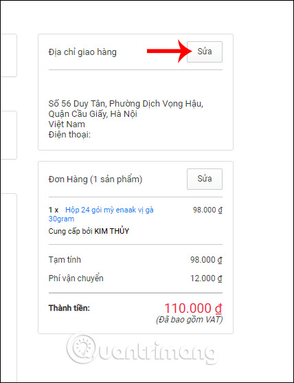 Instructions for purchasing and canceling orders on Tiki Picture 12