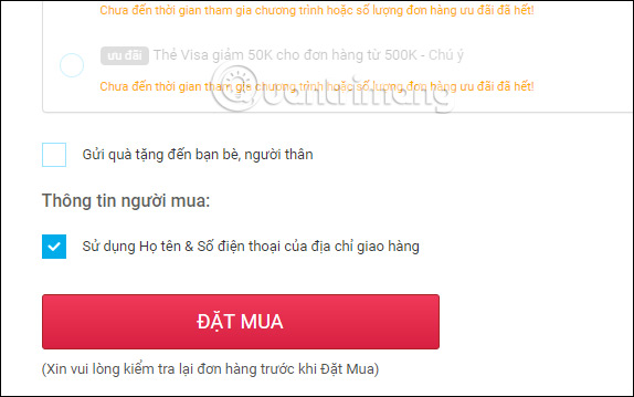 Instructions for purchasing and canceling orders on Tiki Picture 13