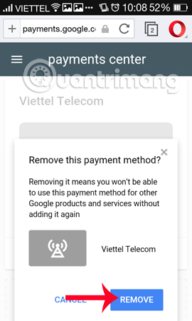 Instructions for purchasing applications on Google Play do not need a visa card Picture 20