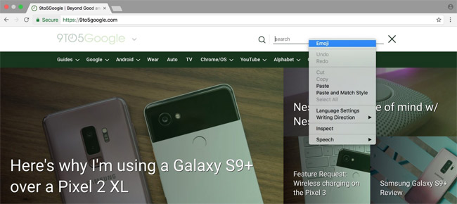 Instructions for quick typing emoji on Google Chrome Picture 3