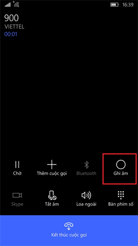 Instructions for recording calls on Windows 10 Mobile Picture 3