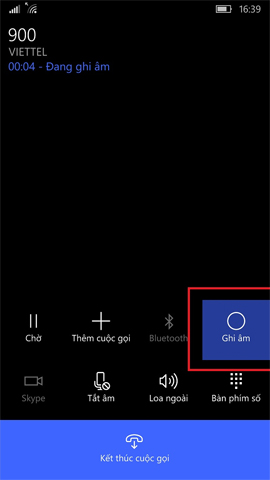 Instructions for recording calls on Windows 10 Mobile Picture 4