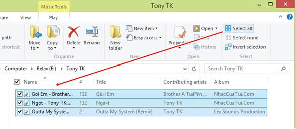 Instructions for recording CD Audio in Windows 8 Picture 4