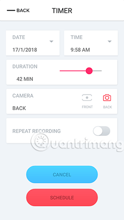 Instructions for recording secret videos when turning off the screen on Android Picture 2