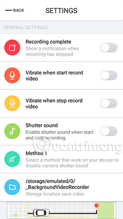 Instructions for recording secret videos when turning off the screen on Android Picture 4