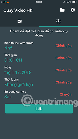 Instructions for recording secret videos when turning off the screen on Android Picture 6