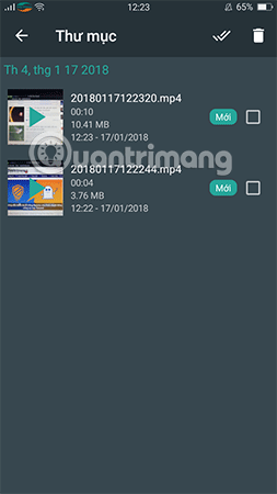 Instructions for recording secret videos when turning off the screen on Android Picture 9