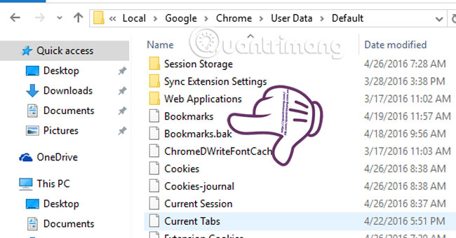Instructions for recovering bookmarks have been deleted on Chrome and Firefox Picture 3