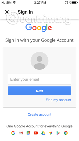 Instructions for recovering email sent on Gmail iPhone / iPad Picture 1