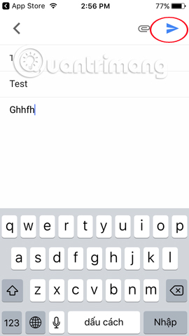 Instructions for recovering email sent on Gmail iPhone / iPad Picture 3