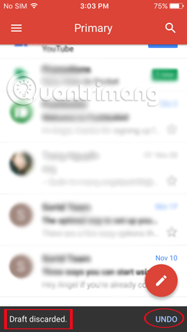 Instructions for recovering email sent on Gmail iPhone / iPad Picture 7